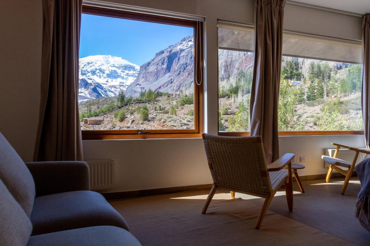 Lodge El Morado Refugio Lo Valdes Exteriér fotografie