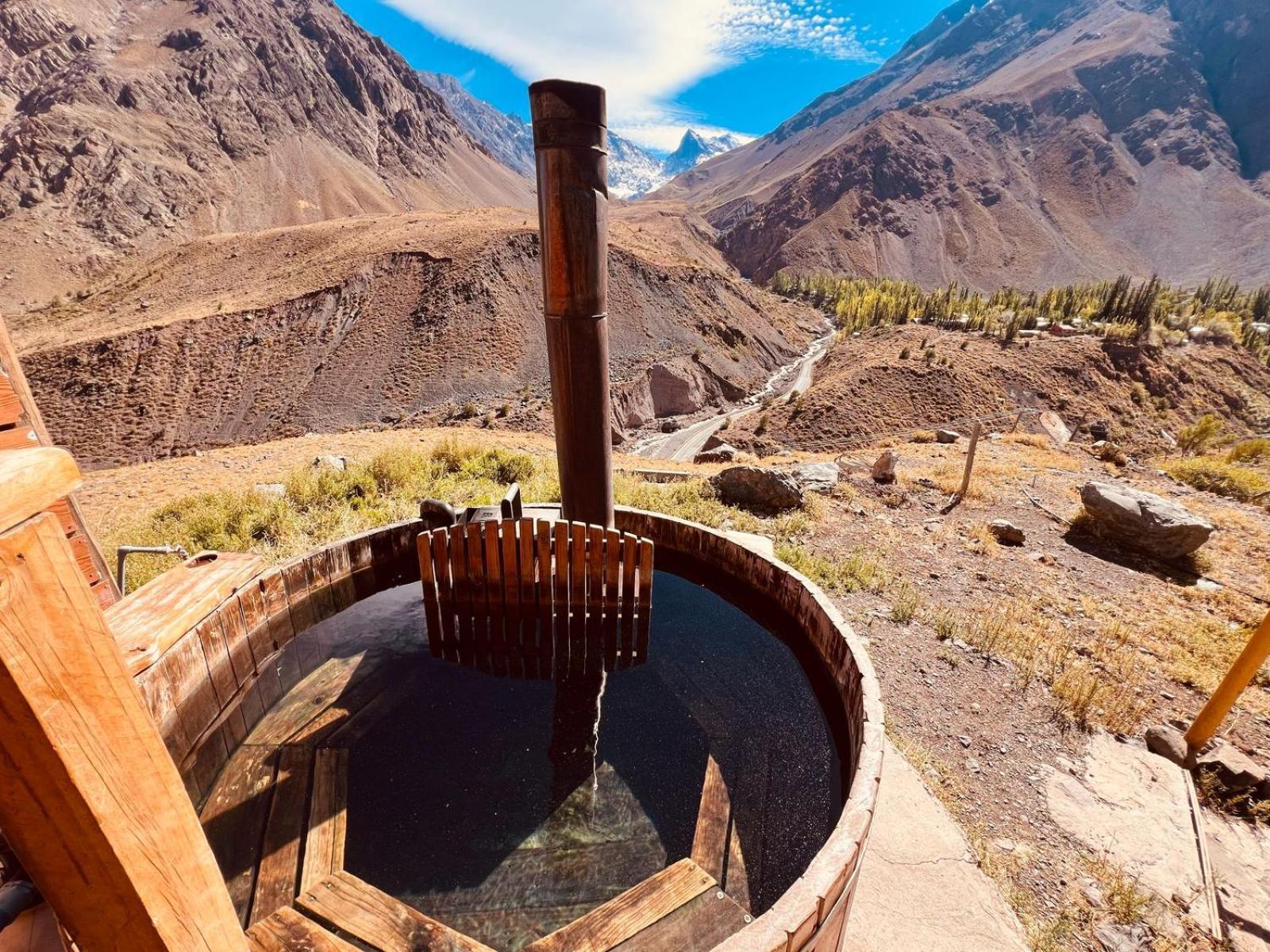 Lodge El Morado Refugio Lo Valdes Exteriér fotografie